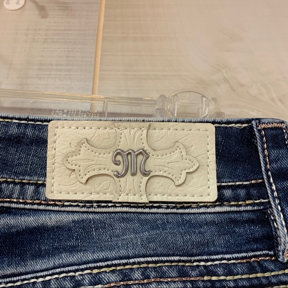 Miss Me Hailey Skinny Embellished Wings Jeans 28 - Picture 6 of 11